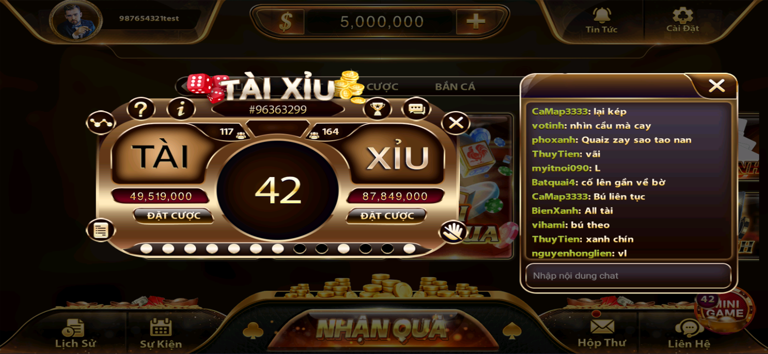Okebet VIP Slot Machine Interface